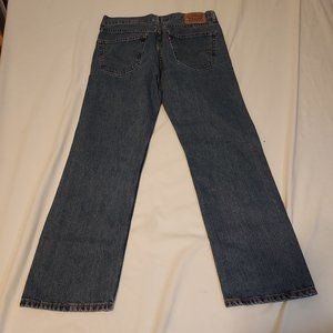 Levi Strauss 505 Jeans Mens 34 x 30 Regular Fit Blue